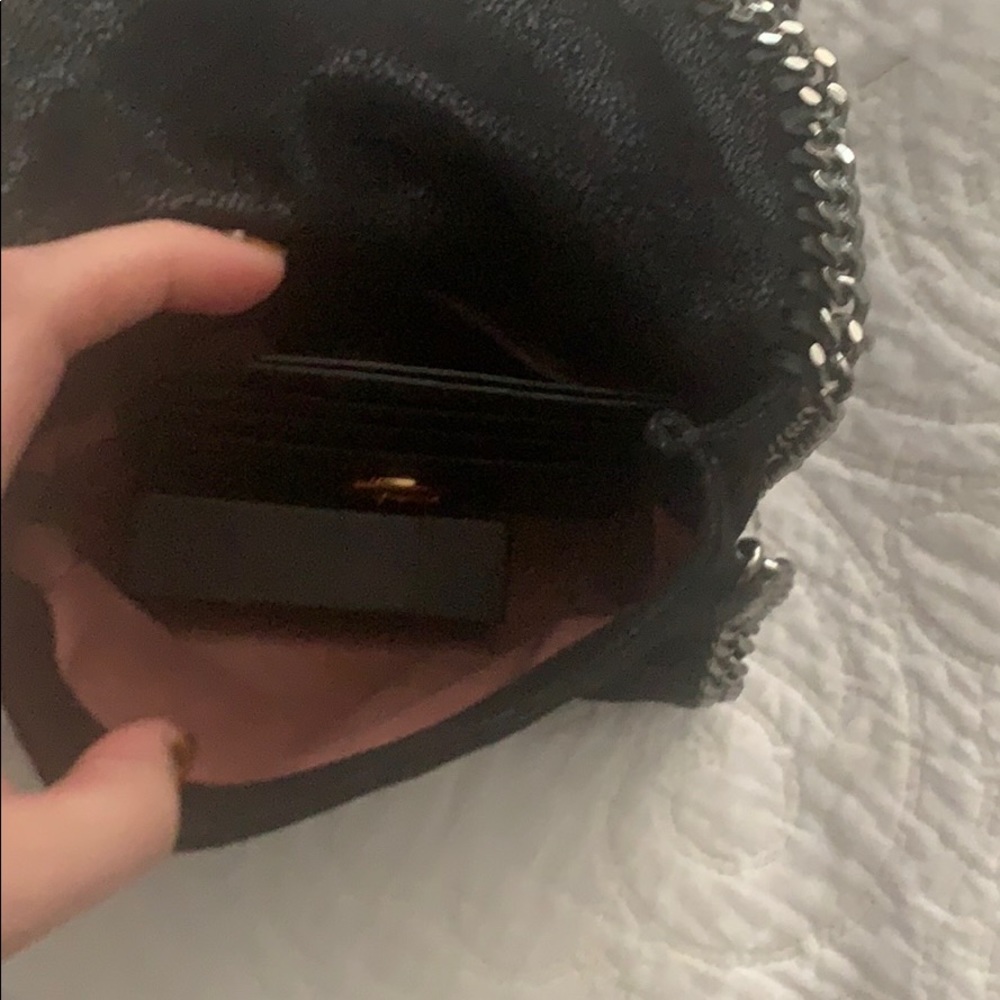 Stella Mccartney Tiny Folder Black Shoulder Bag - image 8